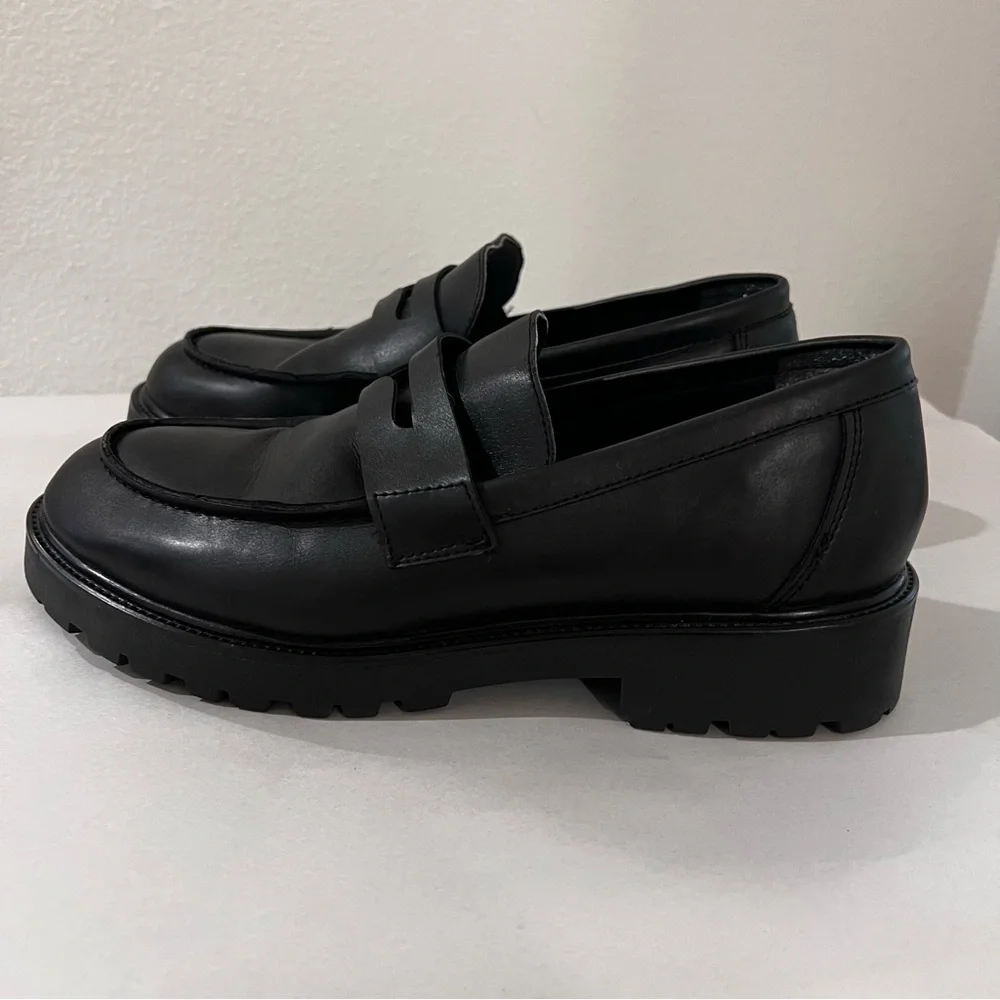 Steve Madden Black Loafers Size 10 - Picture 4 of 12